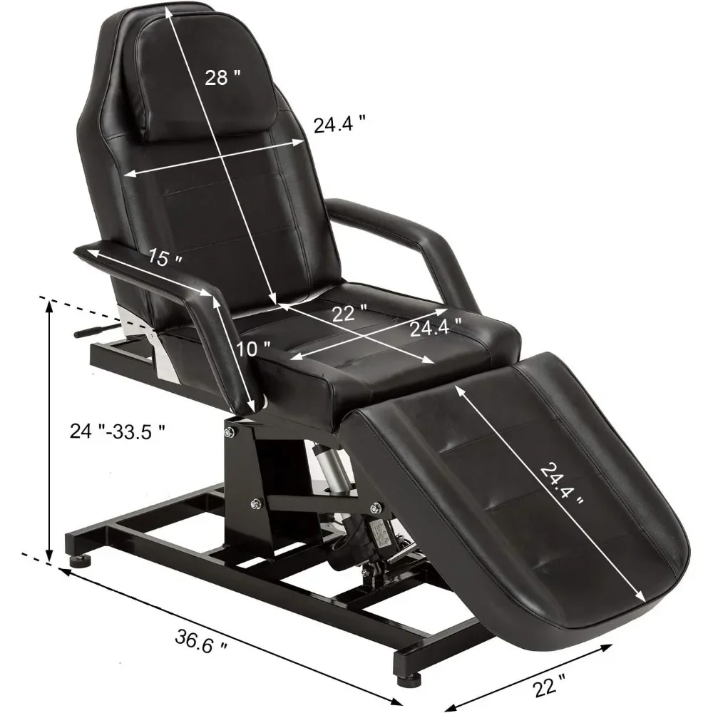 Salon SPA Massagebett Tattoo Stuhl Gesichtsverstellbarer Tisch Schönheitsausrüstung