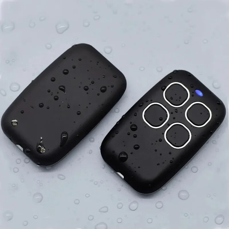 차고 문 RF 원격 제어 복사기 433MHz 코드 그래버 복제 게이트 키 Fob 명령 핸드 송신기 4 버튼 방수
