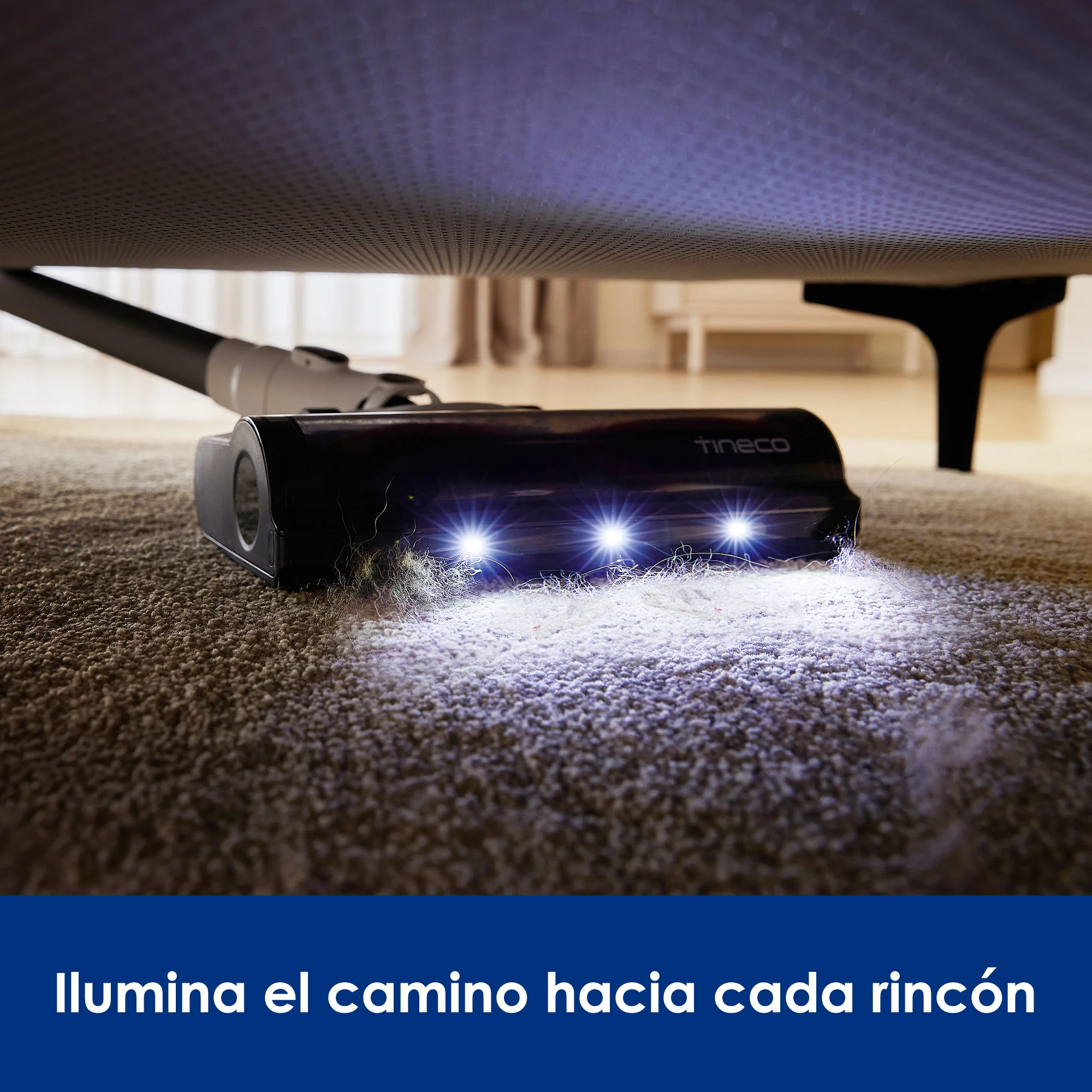 Tineco aspiradora de varilla inalámbrica A30S, tiempo de ejecución de 60 minutos, cubo de basura de 1L, cepillo sin enredos, faro LED PureCycle Tech