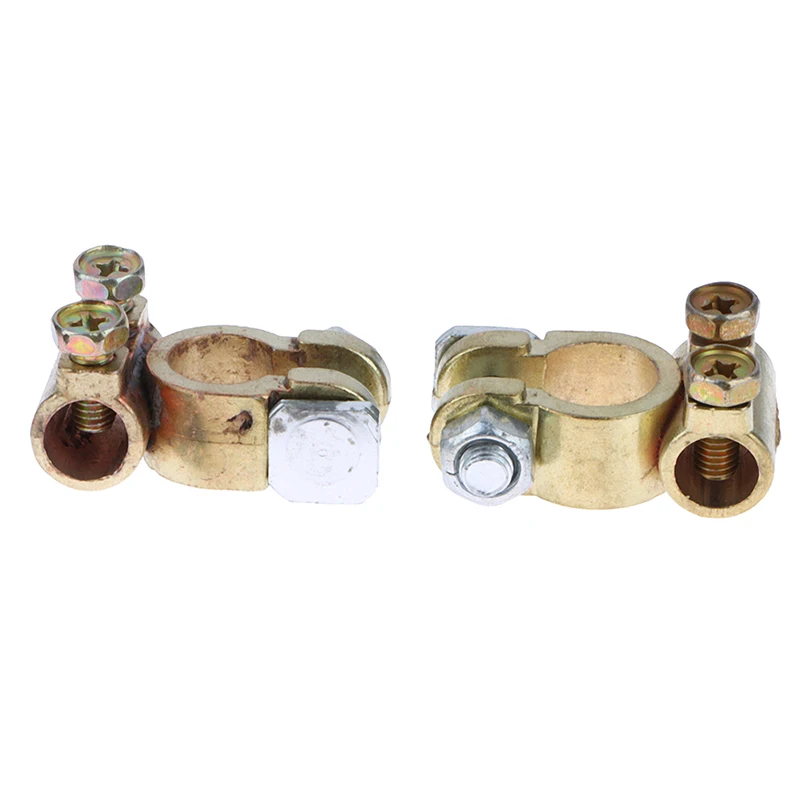【MOPB】1 Pair 12V Clamps Car Caravan Quick Release Battery Terminal Connectors Petite ouverture 11-13mm