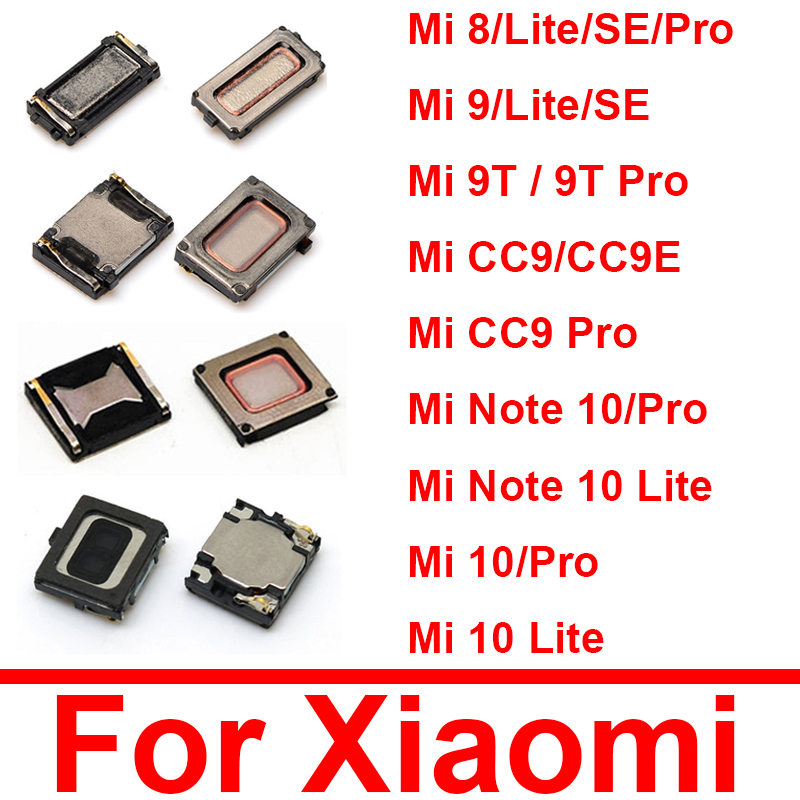 Integrierte Kopfhörer Ohrhörer Top Ohr Lautsprecher Für Xiaomi Mi 8 9 9T 10 Pro Lite Mi 8se 9se CC9 CC9e Mi Note 10 Pro Lite Reparatur Teile