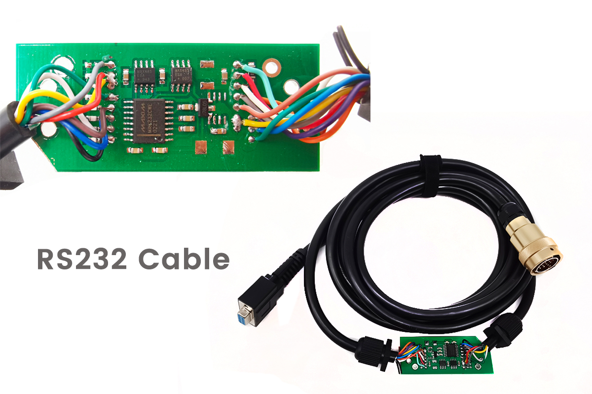 Cable OBDII MB Star C3 RS232 a RS485 para diagnóstico C3, OBD2 multiplexor, 16 Pines, 38 Pines, para Benz MB Star C4 C5, conexión de prueba