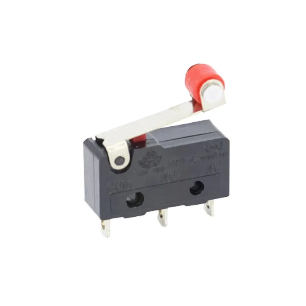 10 PCS Micro Switch 2/3Pin NO/NC Mini Limit Switch 5A 250VAC KW11-3Z Roller Arc lever Snap Action Push Micro switches