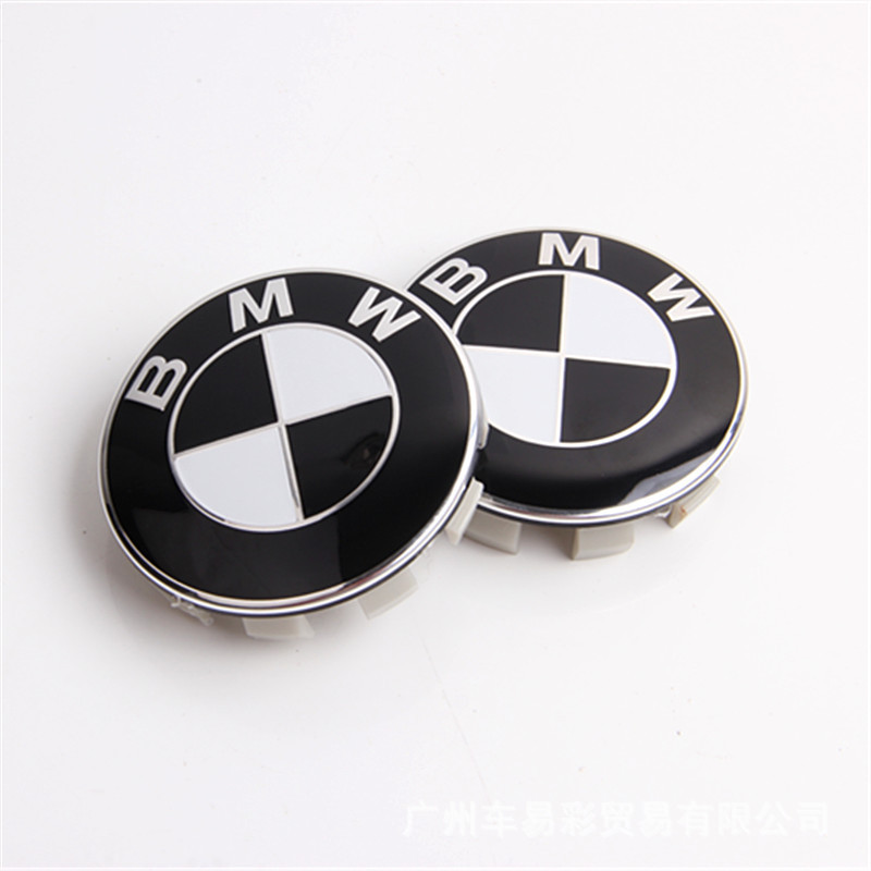 100 Uds 68mm llantas tapacubos centro de rueda de coche para BMW M E39 E46 E30 E36 E87 E53 E60 E90 F10 F20 F30 X1 X3 X5 X6 X7 Accesorios