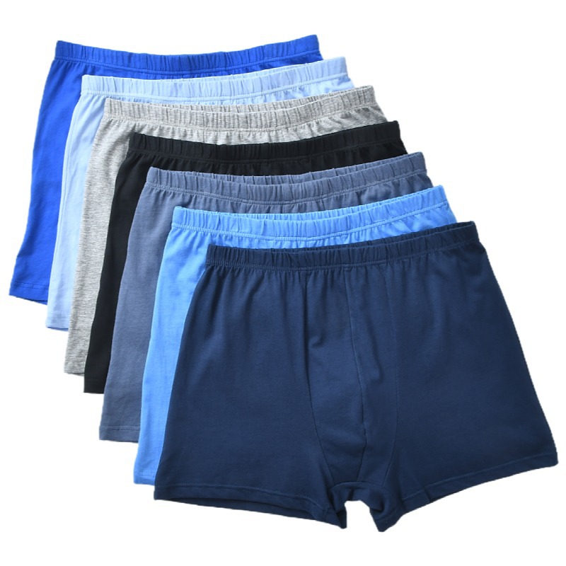 Мужское нижнее белье больших размеров с высокой талией, свободное мужское нижнее белье-боксеры из 100% хлопка, мужские трусы-боксеры для мужчин, трусы 8XL 9XL 10XL