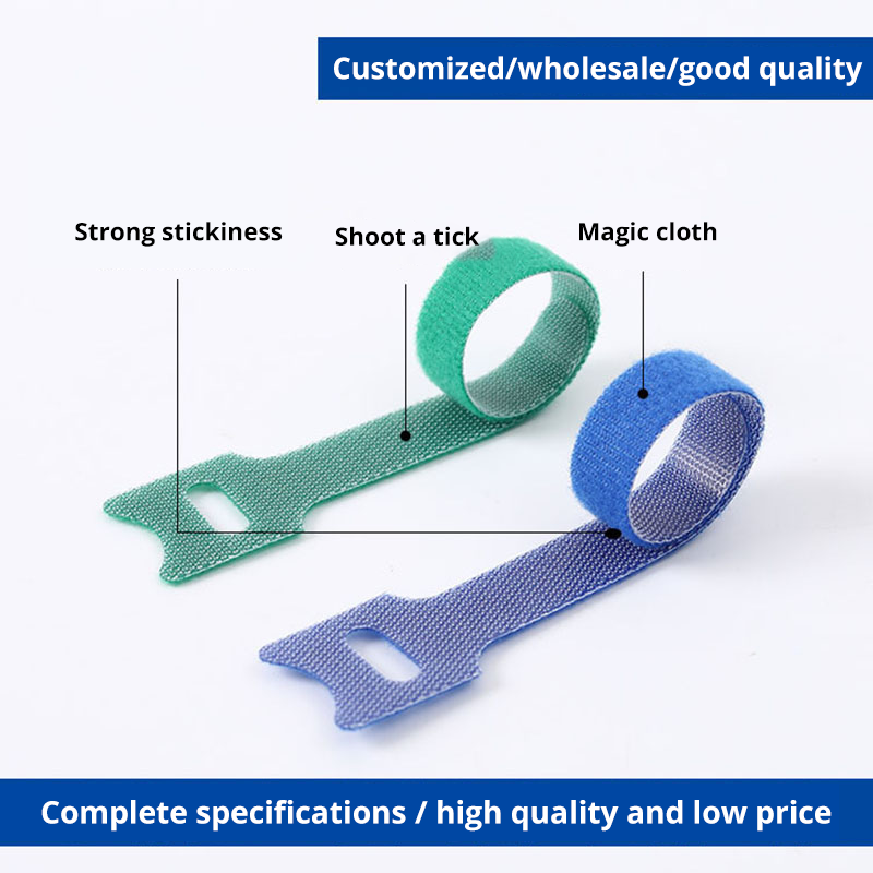 50/100 Uds bridas para cables desmontables plásticos de colores bridas para cables reutilizables envoltura de bucle de nailon Zip tipo T brida para cables vendaje de alambre