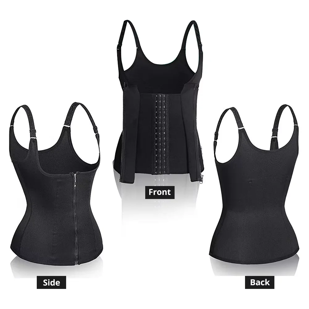 Chaleco entrenador de cintura para el sudor, corsé adelgazante para perder peso, moldeador de cuerpo, trajes de Sauna, ropa moldeadora de compresión, fajas para el vientre, camisetas sin mangas