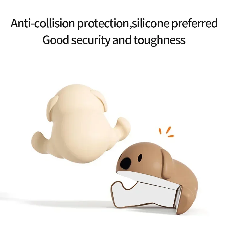 Protector de esquina de mesa de dibujos animados, borde de seguridad de silicona para bebé, Protector de muebles anticolisión para escritorio, 1 unidad