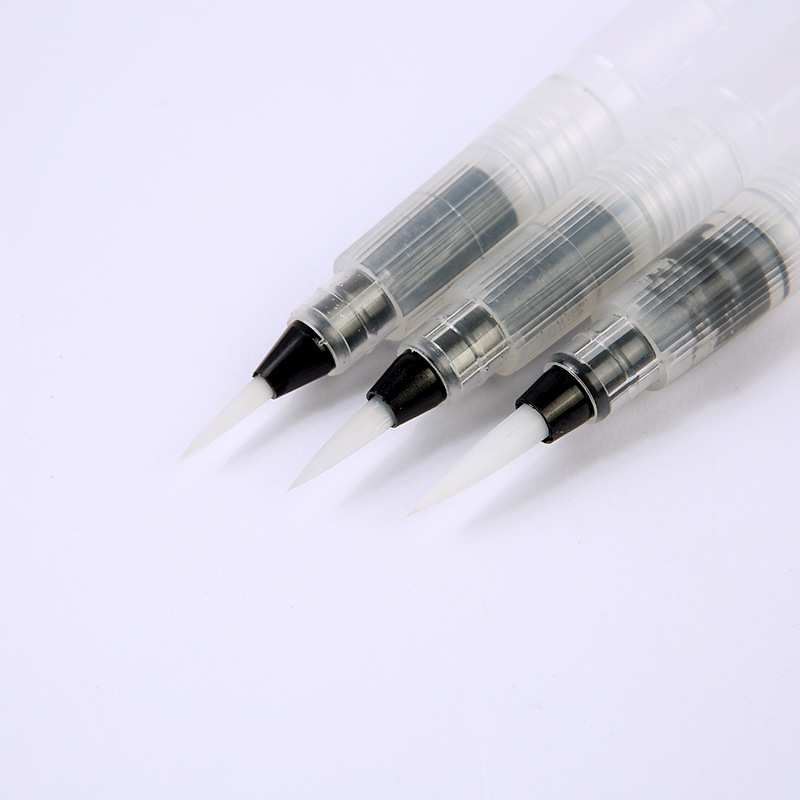 3/36 stuks hervulbare waterverfborstelpenset multifunctionele aquarelborstels van kunstenaarskwaliteit voor doe-het-zelf schilderen en belettering