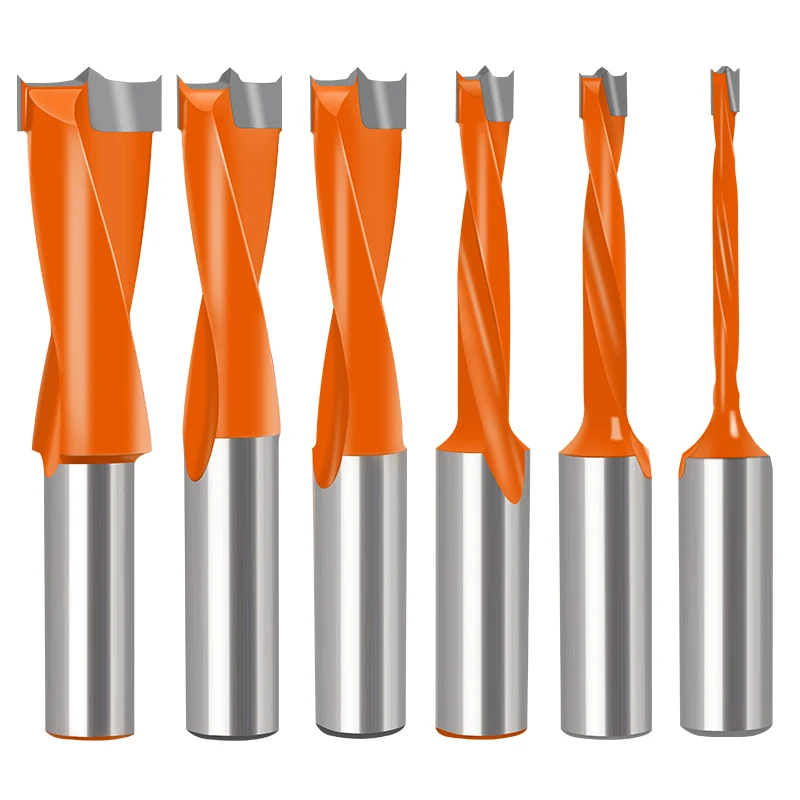 Máy Bào Gỗ Hàng Khoan Tiến Biến Ngược Hợp Kim Gỗ Bit Mở 3 Trong 1 Bản Lề Thép Vonfram Bit