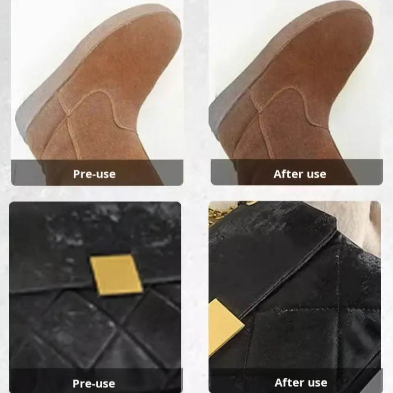 Zapatos de cuero de ante, reacondicionamiento especial, aceite líquido, cuidado, limpieza, renovación de cuero de gamuza, tóner, limpieza de zapatos de cuero de gamuza