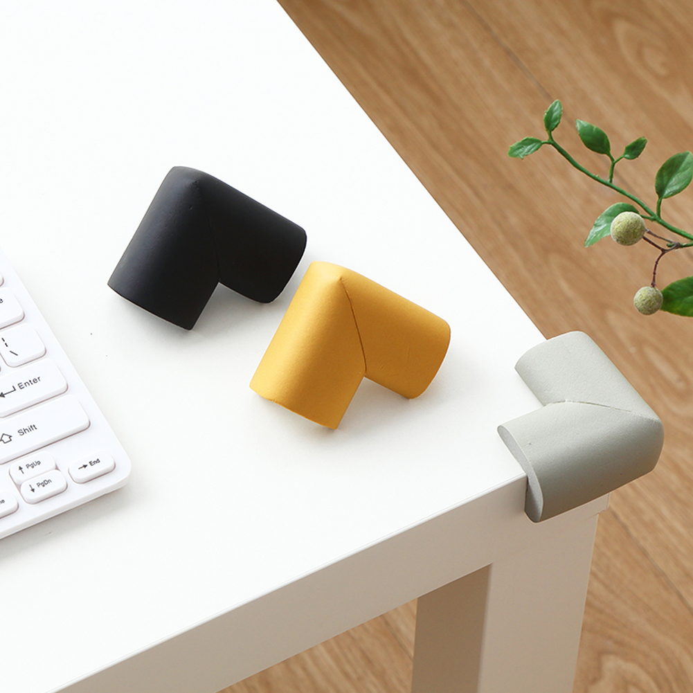 Protector de esquina de la Mesa para bebé, protectores de protección de seguridad, cubierta de borde de muebles para niños, parachoques de esquina, espuma anticolisión, 4 Uds.