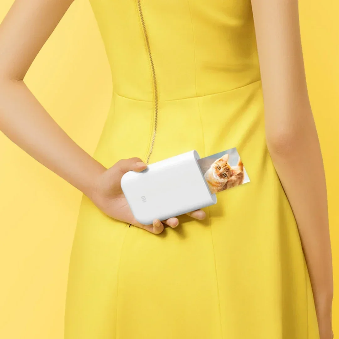 Global Version Original Xiaomi Mini เครื่องพิมพ์ภาพ ZINK Inkless เทคโนโลยี Multifuncion AR การพิมพ์วิดีโอบลูทูธ 5.0 แบบพกพา