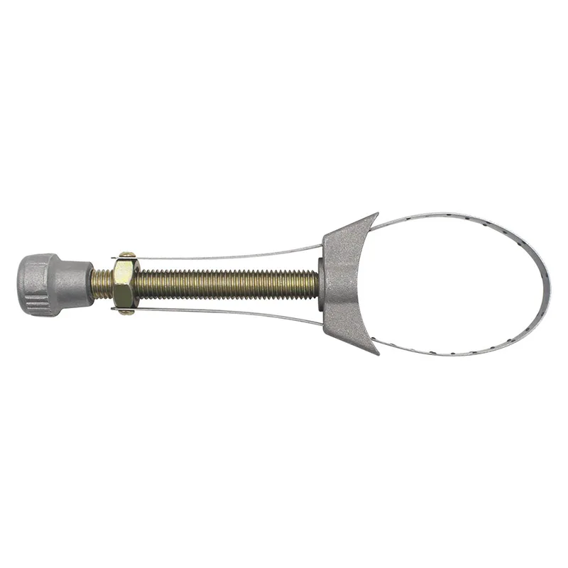 Ferramenta de remoção do filtro de óleo do carro, Auto Strap Wrench, diâmetro ajustável, 60mm a 120mm, qualidade superior, 1Pc
