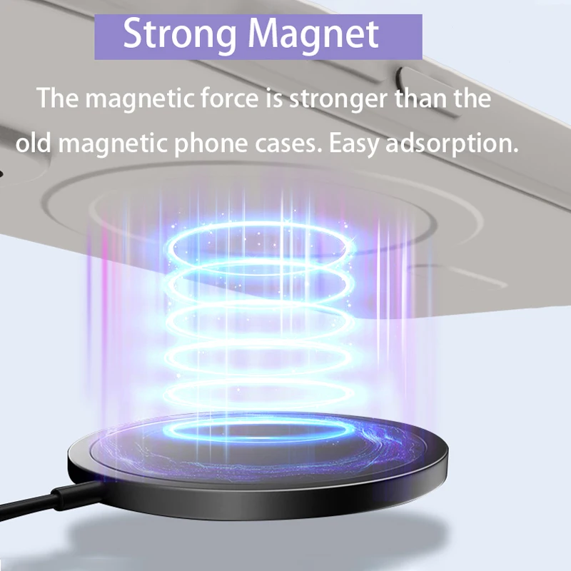 Liquid Silicone For Magsafe Wireless Charge Magnetic Case for iPhone 16 15 14 13 12 Mini 11Pro Max Plus XR Shockproof Soft Cover