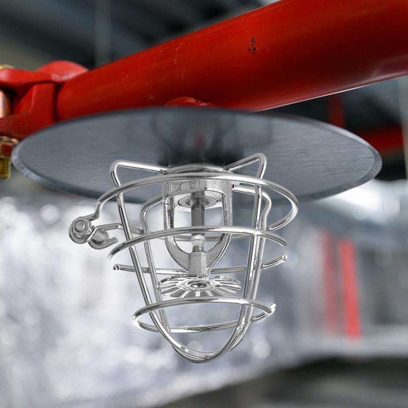Fire Sprinkler Guard Starke Fire Sprinkler Abdeckungen für die Decke Effektive Schutzhalterung aus Kohlenstoffstahlkäfig für
