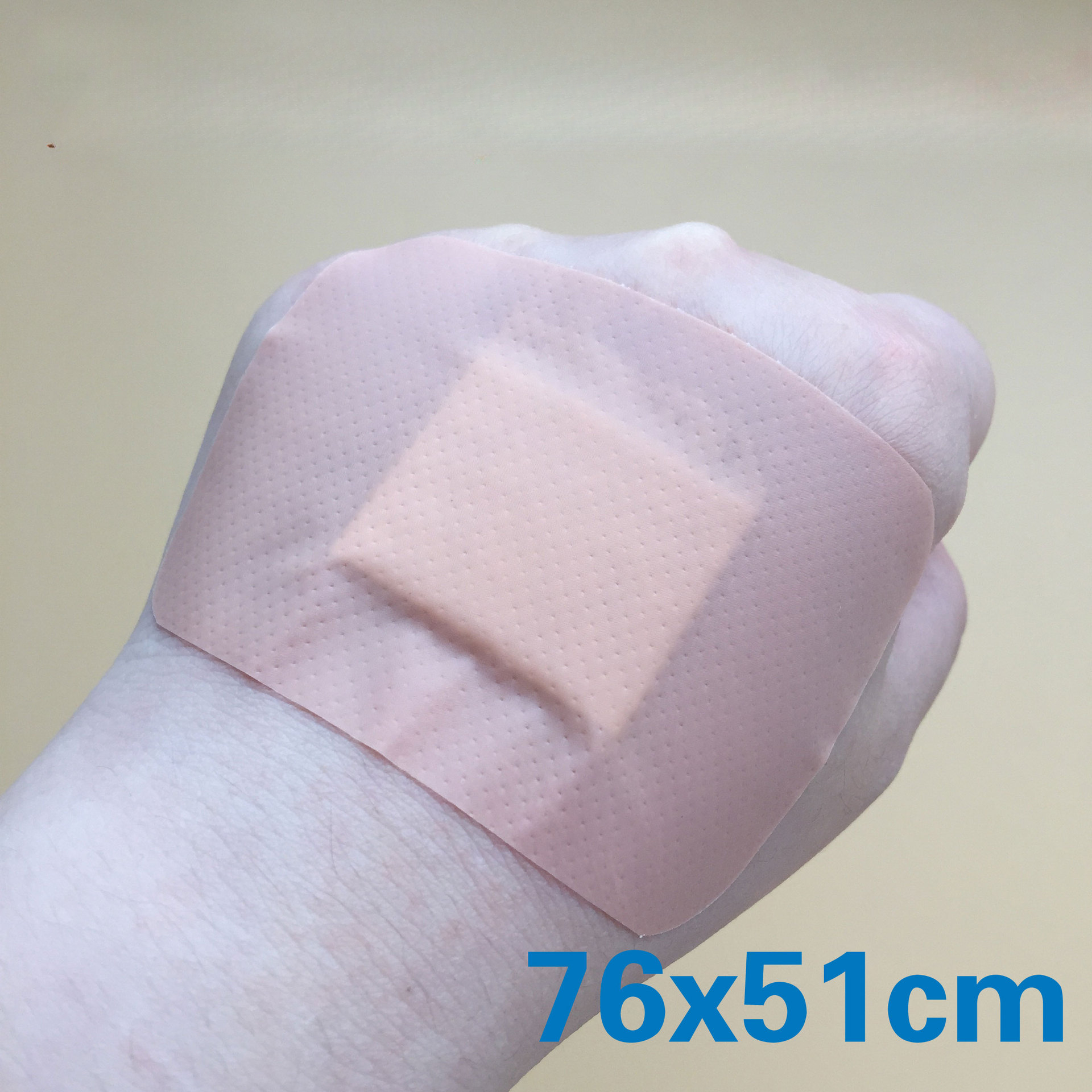 แผ่นช่วยนาฬิกาข้อมือวัดอัตราการเต้นหัวใจ10ชิ้น/เซ็ตขนาด7.6*5.1ซม. แผ่นปิดแผลระบายอากาศได้สำหรับเด็กเครื่องมือฉุกเฉินผ้าพันแผลกาว