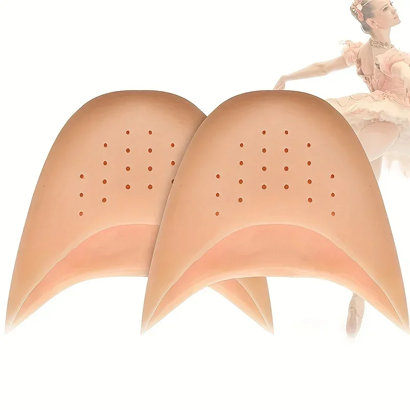 1 Paar Gel Teen Caps Zachte Ballet Pointe Dans Atleet Schoen Pads Teen Pads Pointe Siliconen Gel Pouch Protector Met ademend