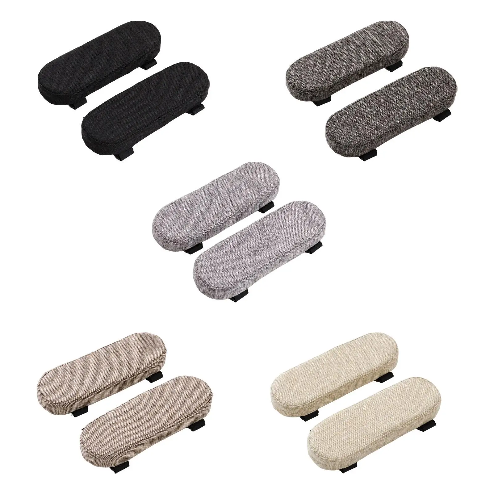Cojín para reposabrazos de silla de juegos, funda extraíble, cómodo reposabrazos para silla de oficina