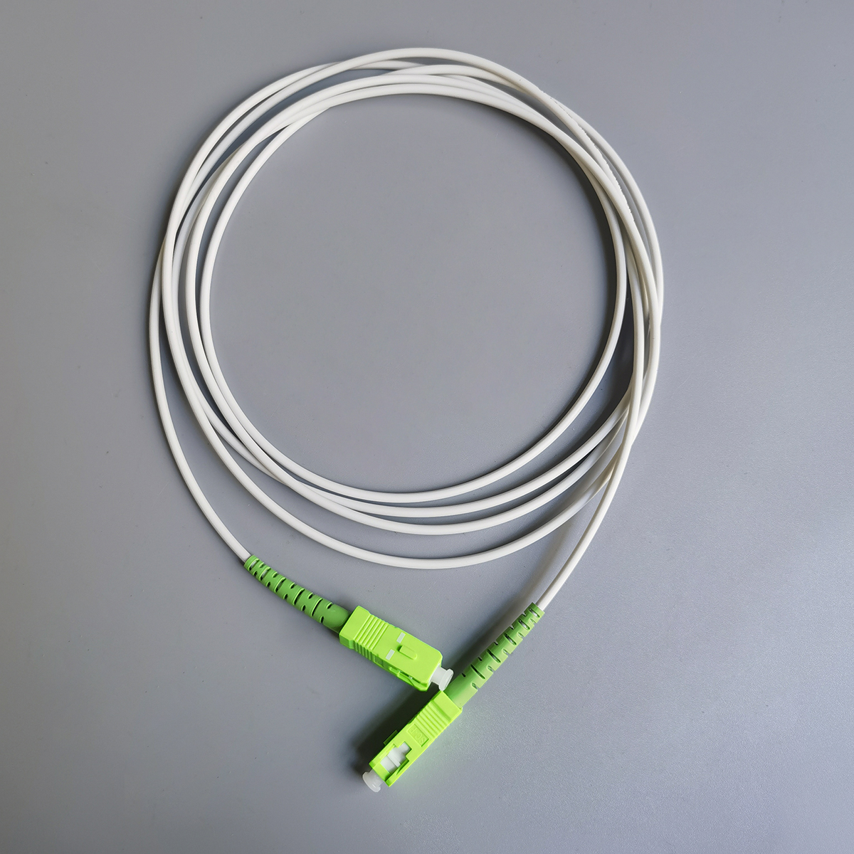 Fiber Optic Cable Steel Armored Fibre Opitca SC/APC-SC/APC Fiber Optic Patch Cord Armoured Rat-Proof 2M Extension cable Armoured