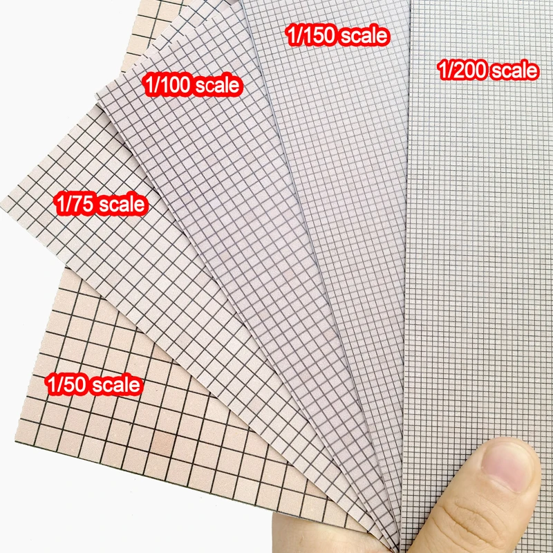 1pc Model Sidewalk Brick Model Plates ABS Square Staggered Bricks  Checkered Model Board Architectural DIY Handmade Train Layout