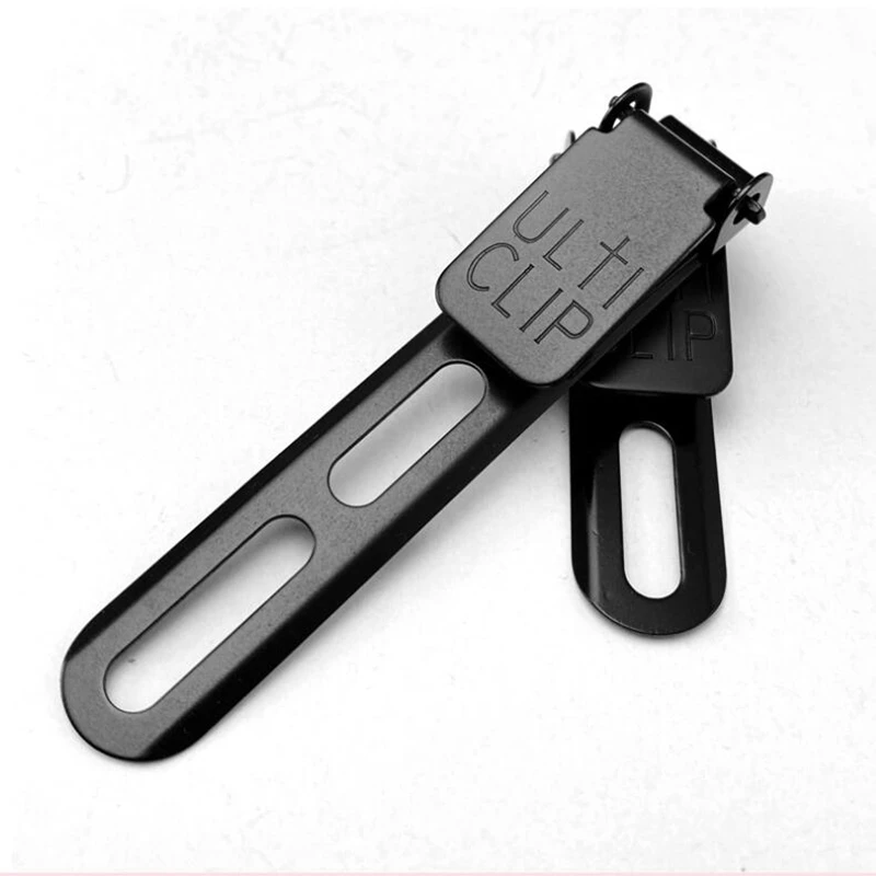 Universal Ulticlip คลิปหนีบเข็มขัดโลหะสําหรับ Holster Kydex มีดเข็มขัดคลิป 2 ขนาดเลือก S หรือ L