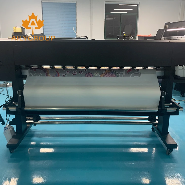 Obral mesin cetak kain format besar CMYK pencetak sublimasi 3d