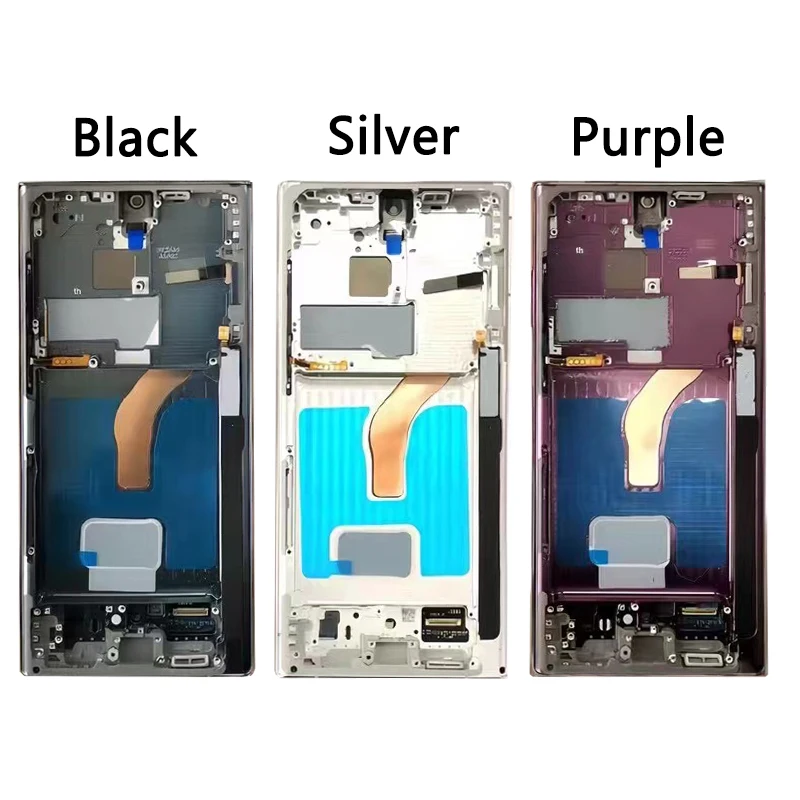Super AMOLED for Samsung S22 Ultra 5G SM-S908B/DS S908N S908U S908E Lcd Display Touch Screen Digitizer Assembly S22Ultra Display