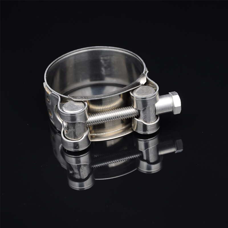 High Quality Stainless Steel Hose Clamp Exhaust Air Water Pipes Durable Sealing Powerful Strength Repair Welding Tools 17-252mm