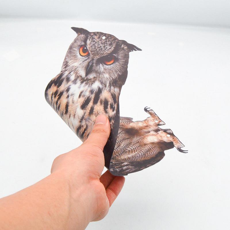 Espantapájaros repelente de aves, colgante duradero de espantapájaros, repelente de aves, campana, huerto Pastoral, susto de aves, soporte para el hogar (estilo plano)