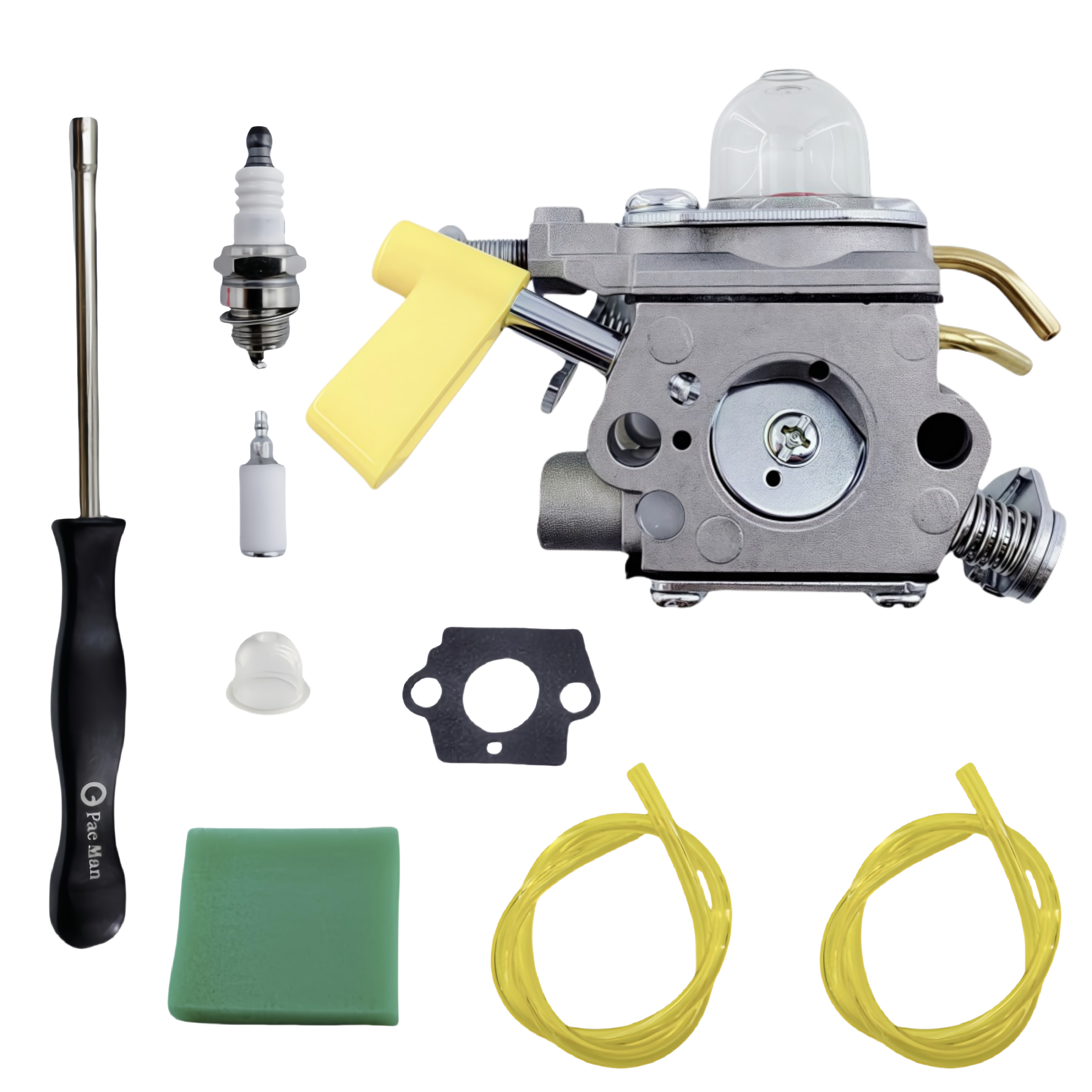 Carburador para Homelite Ryobi UT-09521 Zama C1U-H46A, C1U-H60 OEM 26cc 30cc UT-09510 Zama OEM 120900026, motor de corte de cuerda