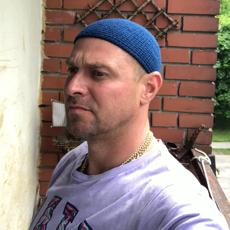 Gestrickte Männer Muslimischen Gebet Hüte Männer Schädel Kappe Islamischen Ramadan Kopfbedeckung Jüdische Kippa Homme Hut Kufi Unter Helm Beanie Hüte