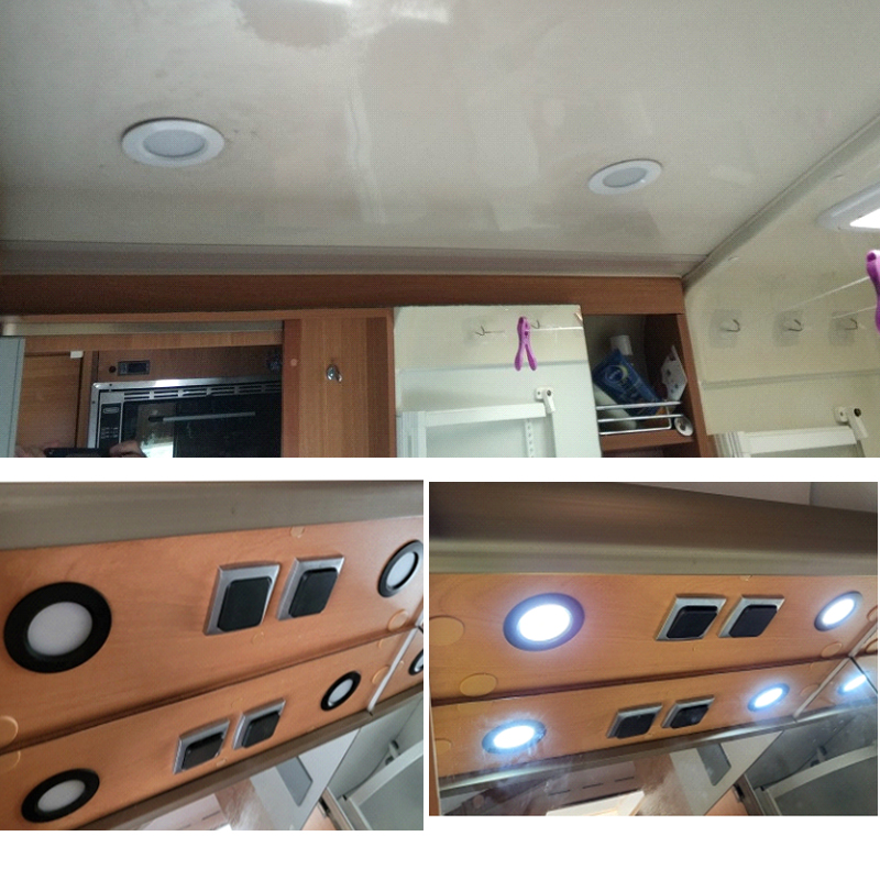 Dimmable 3W 5W 12V 24V Led Spot Light Slim14mm Recessed Ceiling Light D55mm Home Hotel Living Room Bulb Kitchen RV Downlight