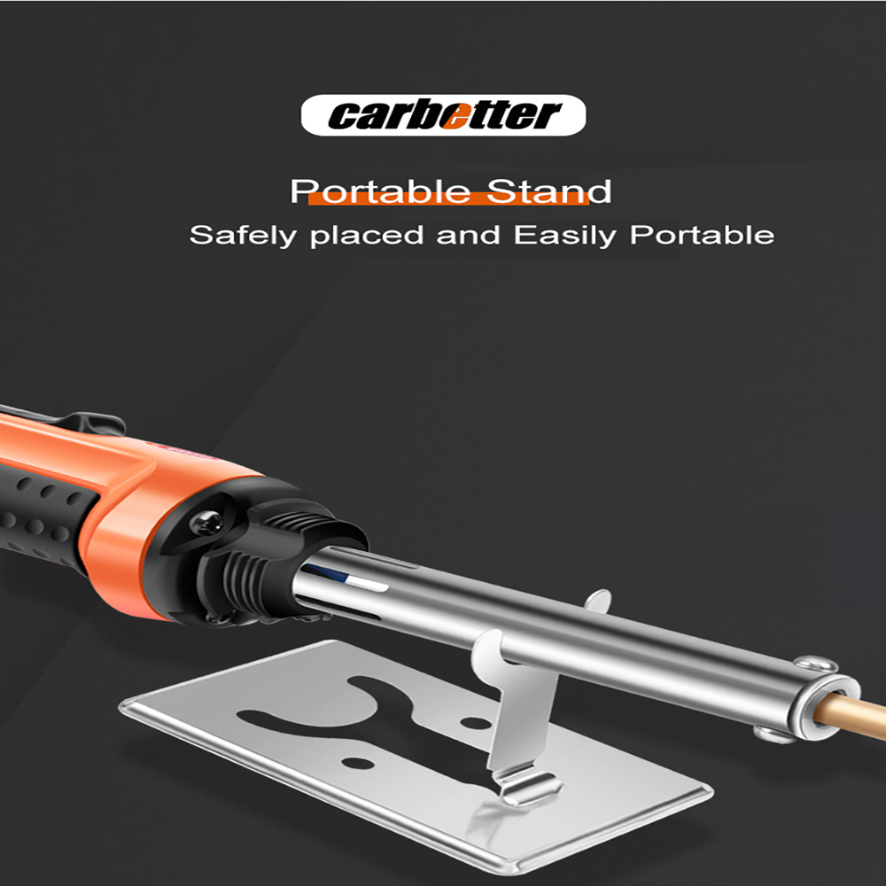 100W Temperature Control Plastic Welding Kit PVC Soldering Iron Gun Car Bumper Repair Tool Fast Heating Plastic Welder