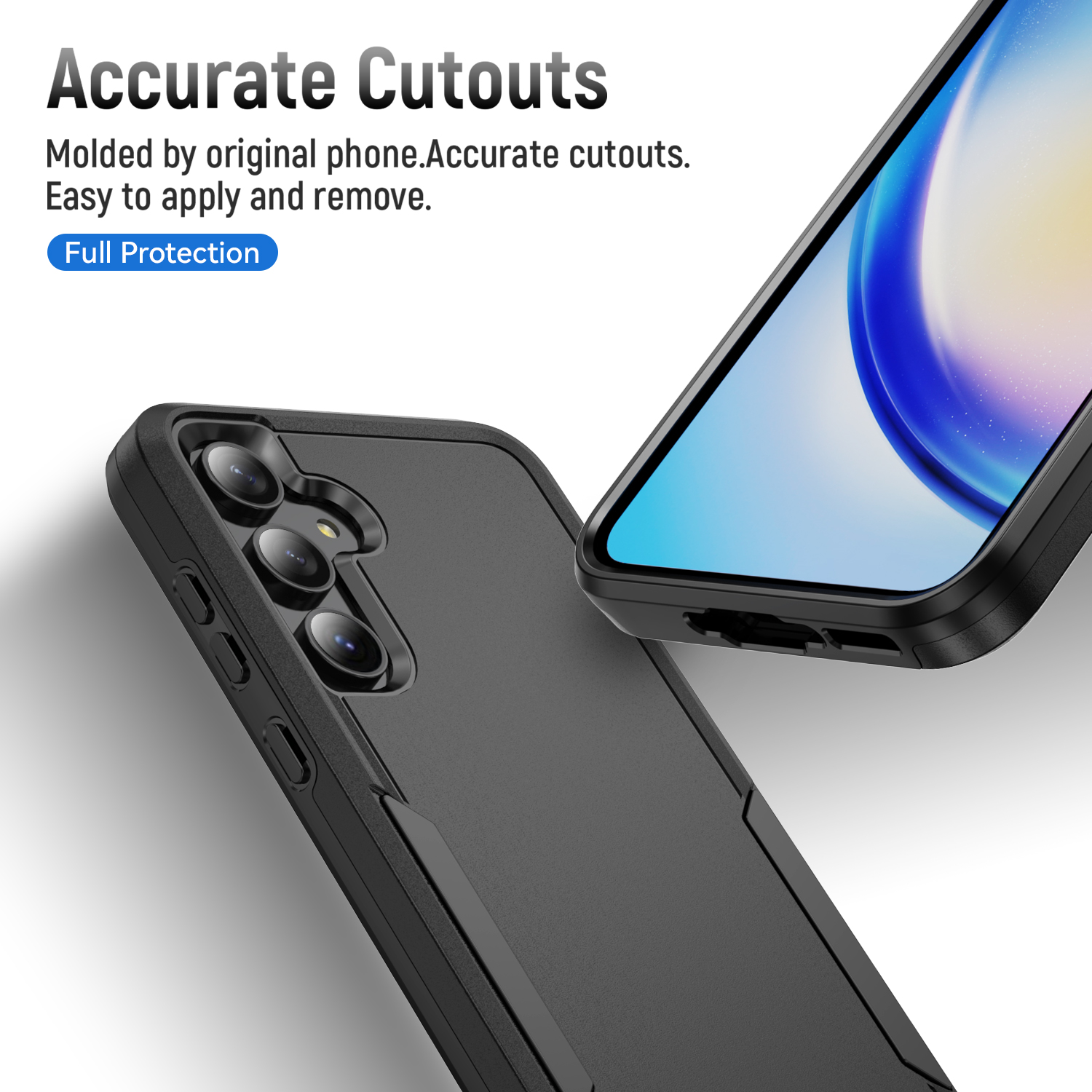 Fundas de grado militar para Samsung Galaxy S24 FE S22 S23 Plus S21 S25 Ultra Edge S20 A54 A16 5G A56 A55 A35 A15 funda protectora