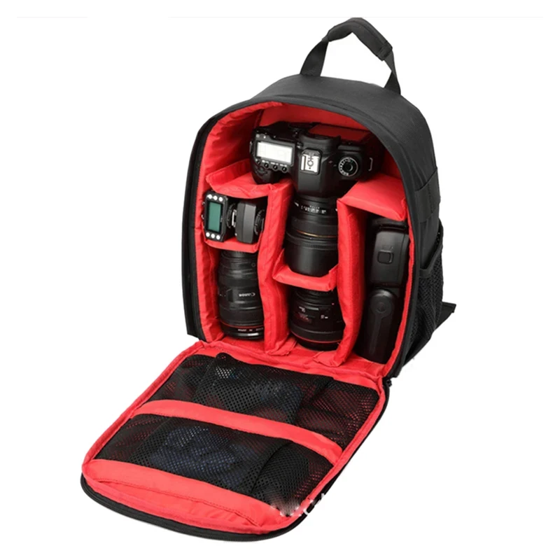 Outdoor Kamera Rucksack Video Digitale Schulter Kamera Tasche Wasserdichte Foto Rucksack Fall DSLR Für Canon Für Nikon Für Sony