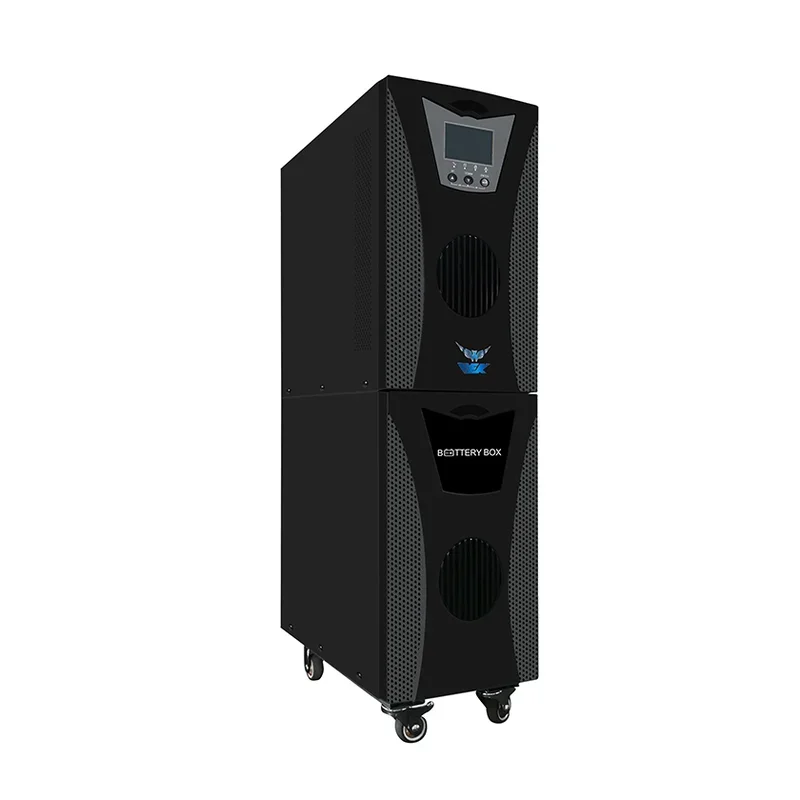 Fuente de alimentación ininterrumpida de vek en línea 3000va 10 kva ups inversor de 3kw con batería de onda sinusoidal pura ups