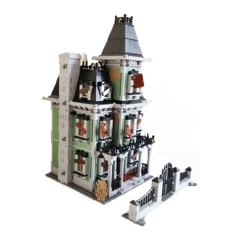 Miniso Disney Monster Fighter serie de películas Casa Encantada Compatible 10228 16007 bloques de construcción juguetes de cumpleaños regalos