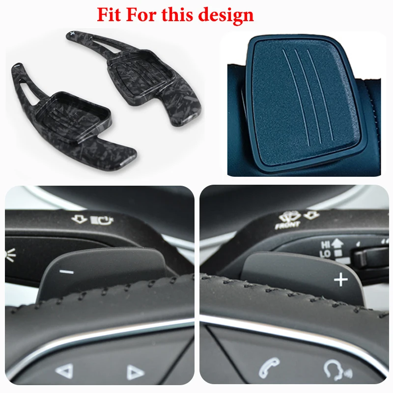 Für Audi A3 S3 A5 S5 2017 A4 B9 Q7 2016-2017 TT TTS Shifter Paddle Shift Verlängerung Lenkrad Shift Paddle Shifter