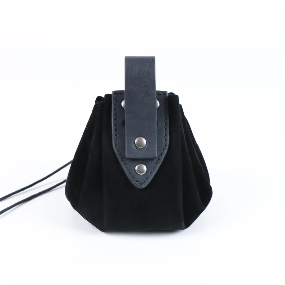 UYEE 중세 르네상스 벨트 가방 셀틱 바이킹 동전 주머니 Steampunk Drawstring 지갑 남성 여성 Larp Cosplay