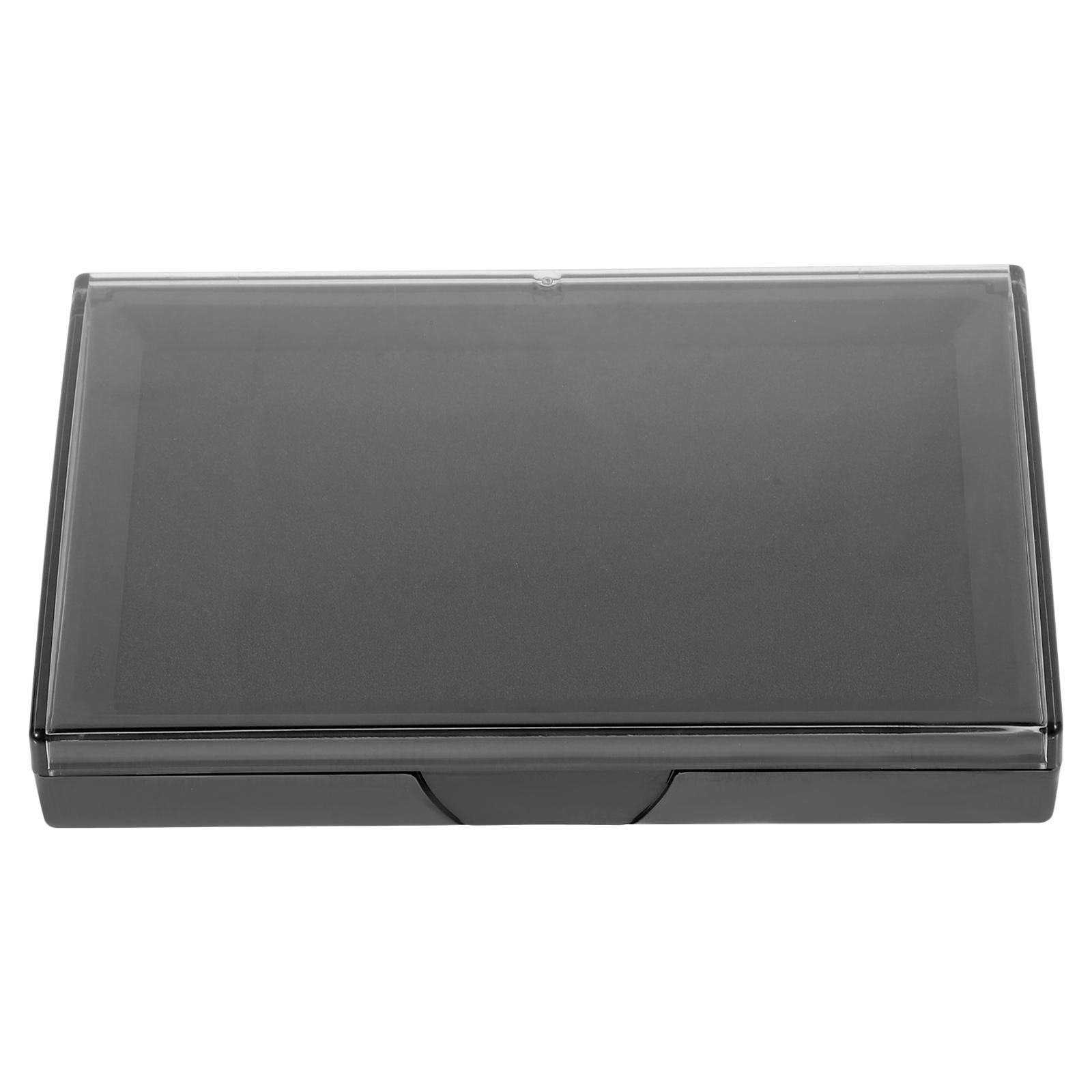 Groot formaat sneldrogend stempelkussen Financiële stempelkussen Plastic kalligrafiebenodigdheden Retrostijl Kantoorcadeau Lichtgewicht opslag