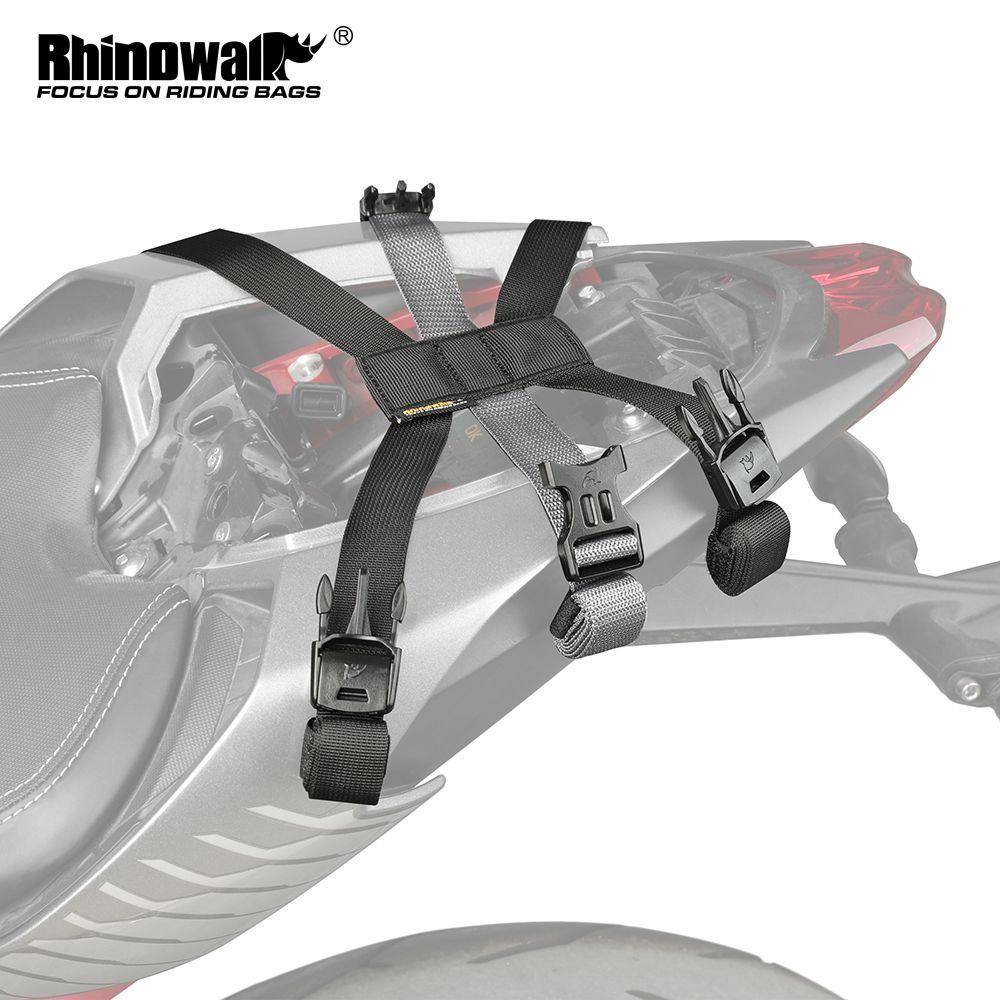 Монтажный ремень для мотоциклетной сумки Rhinowalk, подходит для MT2335 MT21610/20/30 MT2208/15/30, задние ремни для седельной сумки