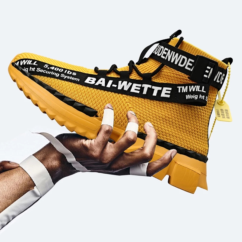 2024 Męskie trampki skarpetki buty lekkie duże buty codzienne fajne 47, modne, białe, sportowe na świeżym powietrzu, osobowość, wygodne