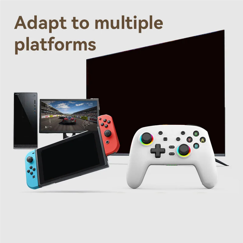 AM-Tears Of The Kingdom Pengendali Game untuk Joystick Gamepad Konsol Game OLED Switch Pro-A