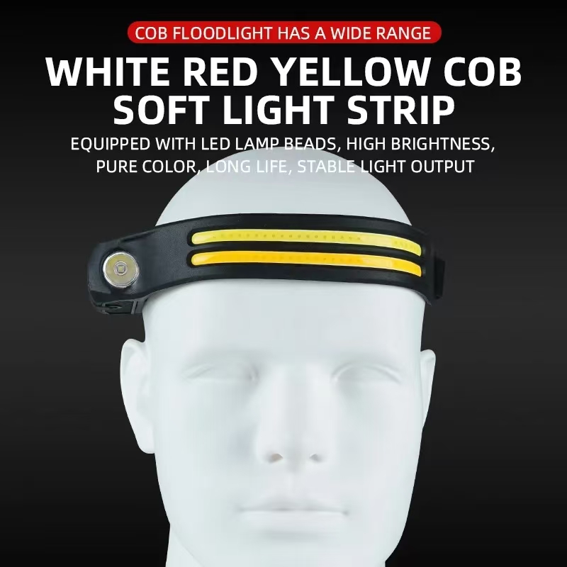 ไฟฉาย USB ยุทธวิธีการป้องกันตัวเองส่วนบุคคลไฟหน้าไฟฉาย LED แบบชาร์จไฟได้ Self-Defense อุปกรณ์ High Power Denfense EDC