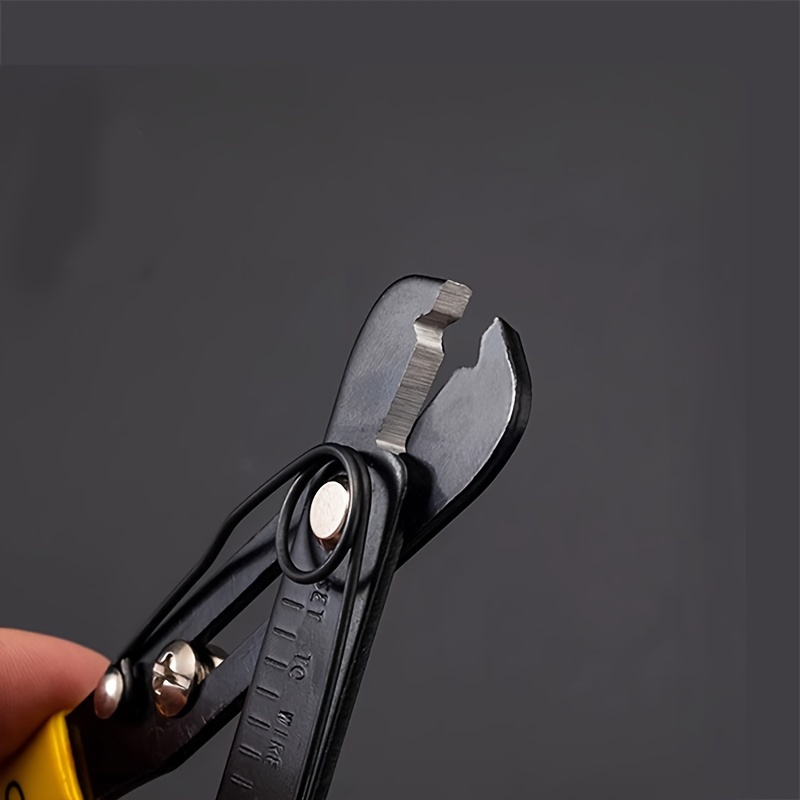 Jewelry Chain Clamp Pliers - Riveting Tool, DIY Chain Cutter & Opener, Adjustable Toothless Pliers for Jewelry Making