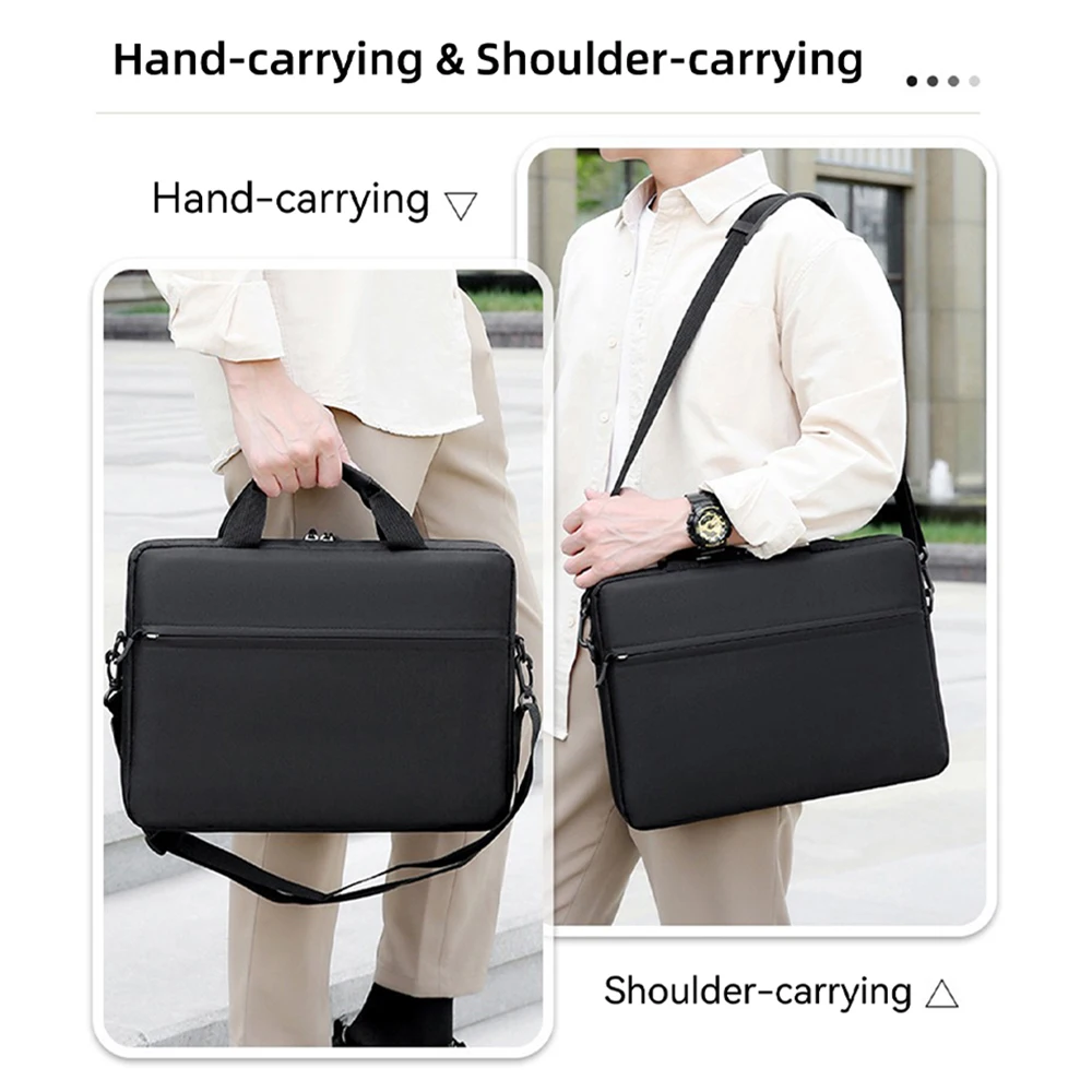 À prova d'água Laptop Sleeve Bag, Notebook Case para Macbook Air Pro Tablet, Portable Travel Carrying, PC Handbag, 14 ", 15.6"