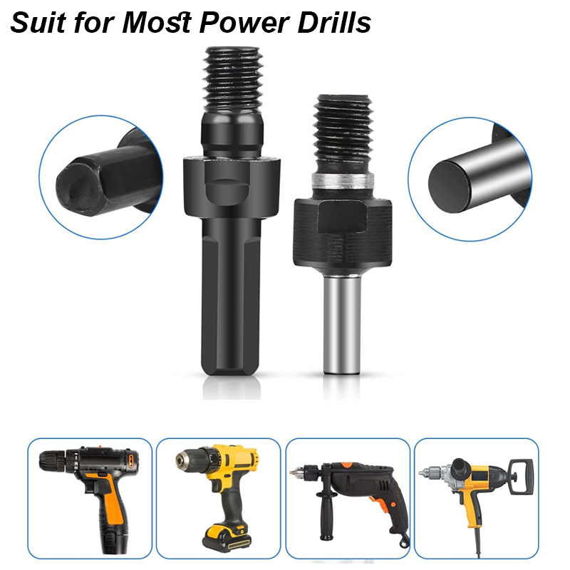 Adaptador de ângulo para broca elétrica, acessório conversor, porca de flange, conjunto de peças, conectar haste, roda de disco, mandril mandril