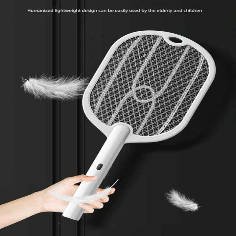 Xiaomi 2-in-1 Electric Mosquito Swatter Mosquito Killer Lamp Rechargeable Foldable Swatter Automatic Mosquito Lure RepellentLamp