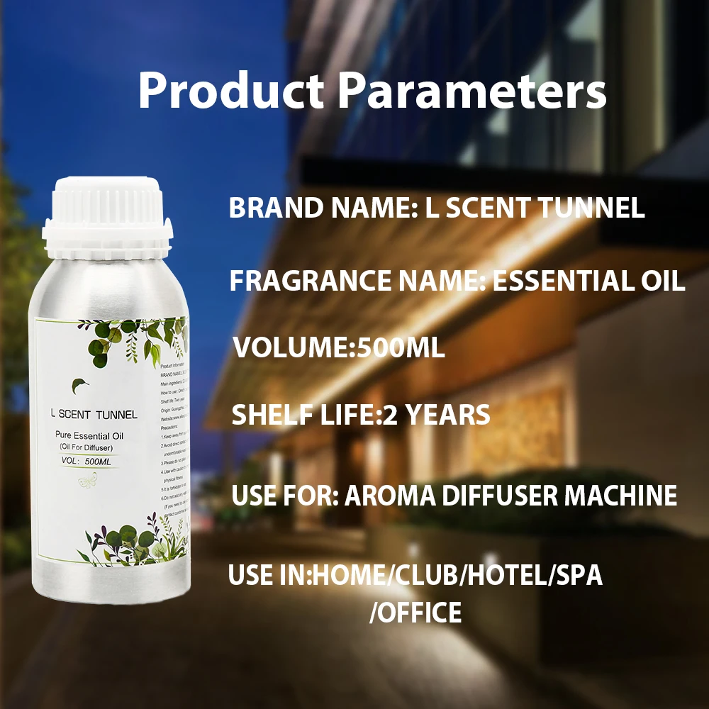 น้ํามันหอมระเหย 500ml สําหรับ Aromatic Diffuser น้ําหอม Oil Air Freshener กลิ่นสําหรับ Home น้ําหอมอุปกรณ์โรงแรมกลิ่น Diffuser น้ํามัน